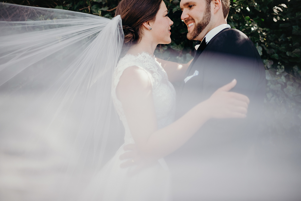 Husband and Wife wed at St. Mary's Catholic Church, Alexandria VA